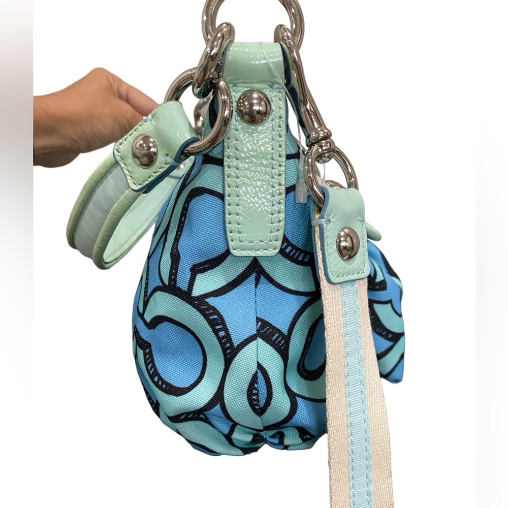 Coach Poppy Op Art C Logo Purse - Picture 5 of 12